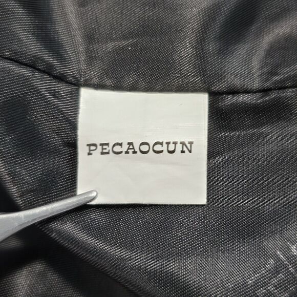 PECAOCUN Faux Fur Coat Brown Tan Plush Long Jacket 3XL Fits Like Women’s XL - Picture 4 of 12